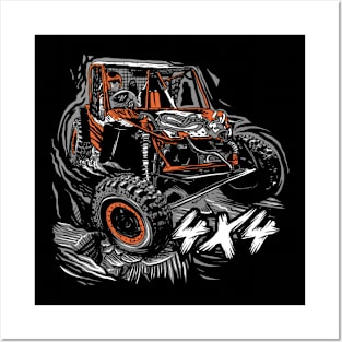 jeep offroad Posters and Art